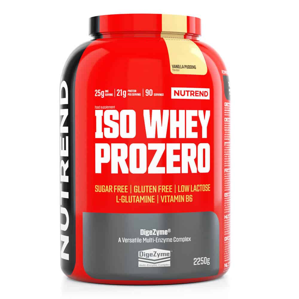 Iso Whey Prozero 2250g (Nutrend) Vanilla Pudding