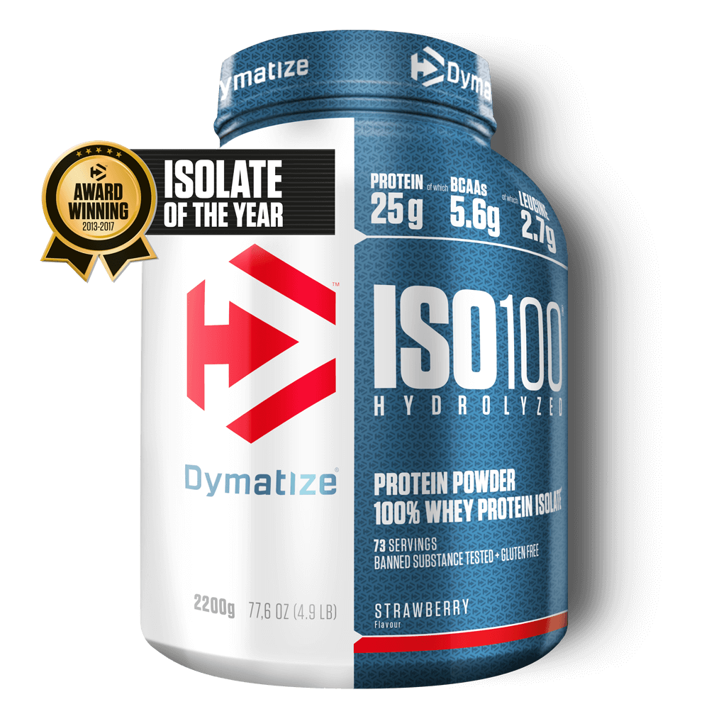 Iso 100 Hydrolyzed 2264g (Dymatize) Strawberry