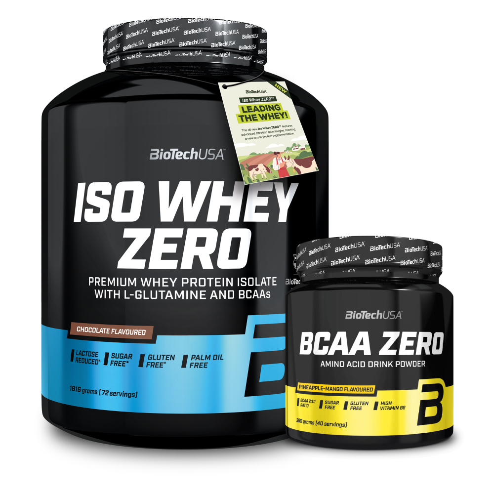 Iso Whey Zero 1816g + BCAA Zero 360g (BiotechUSA)