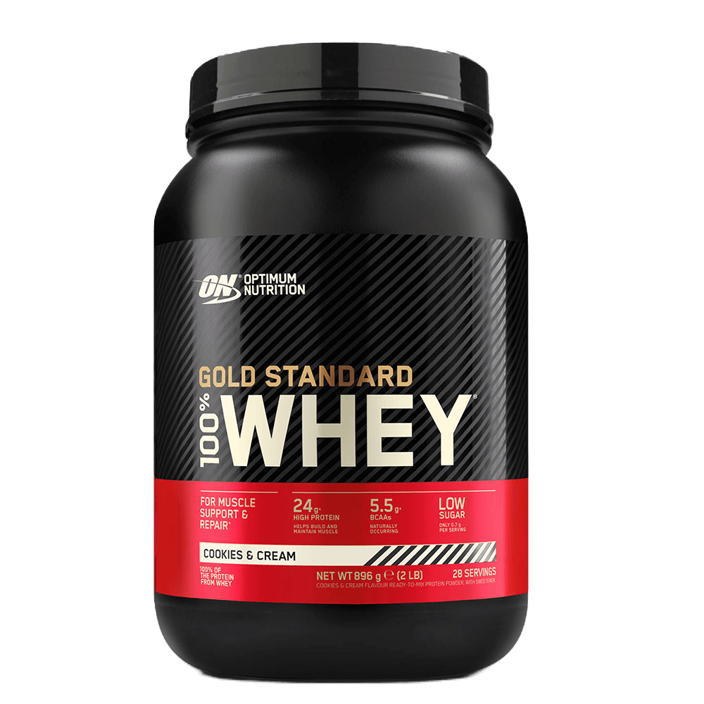 100% Whey Gold Standard 908g (Optimum Nutrition) Cookies & Cream