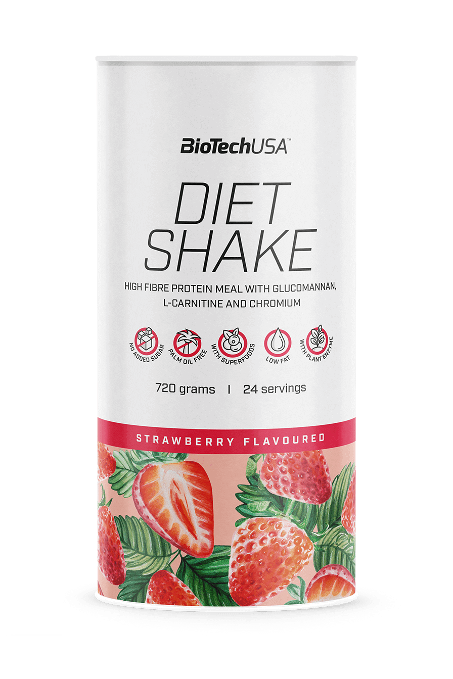 Diet Shake 720g (BiotechUSA) Strawberry