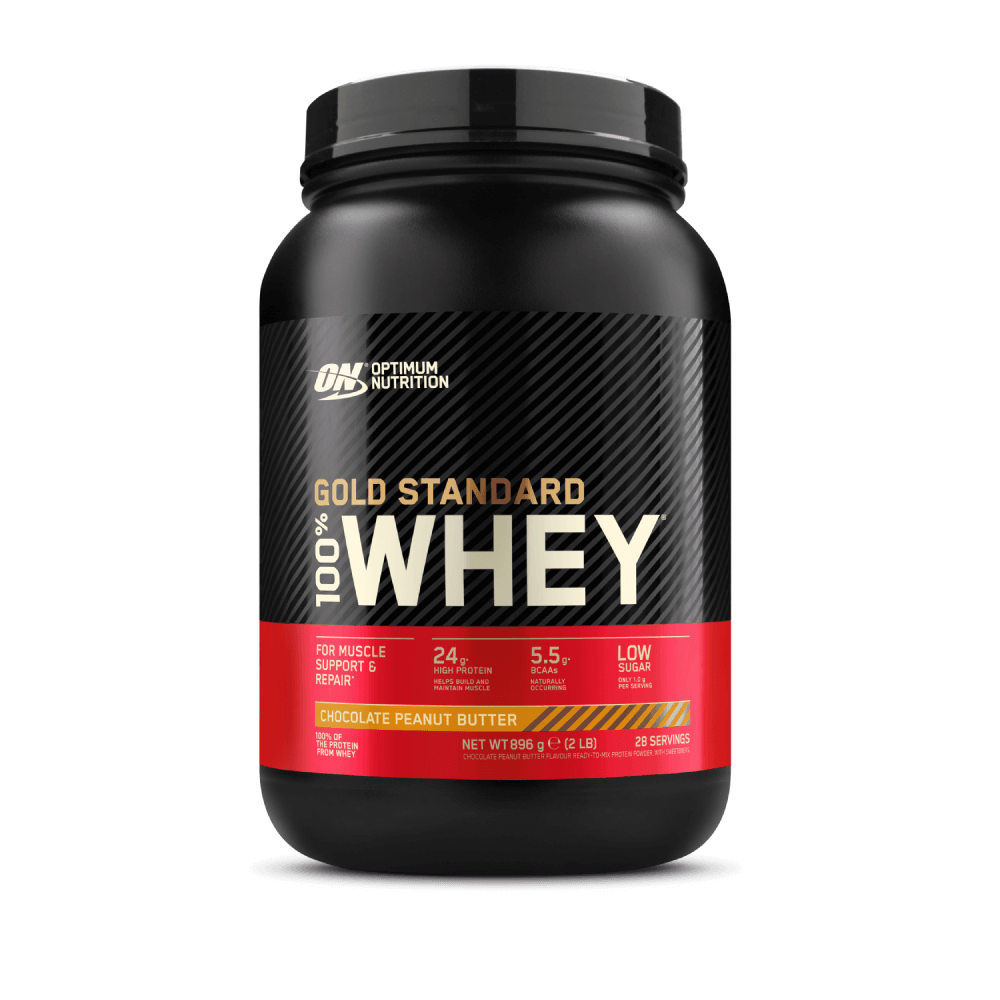 100% Whey Gold Standard 908g (Optimum Nutrition) Chocolate Peanut butter