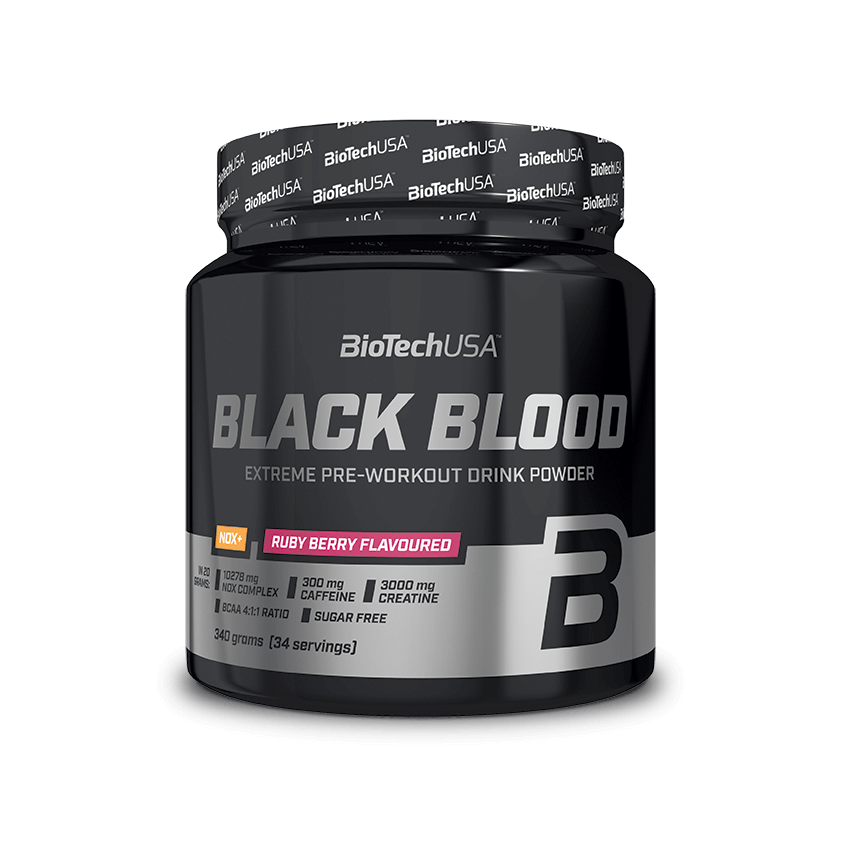 Black Blood NOX+ 330g (BiotechUSA) Ruby Berry