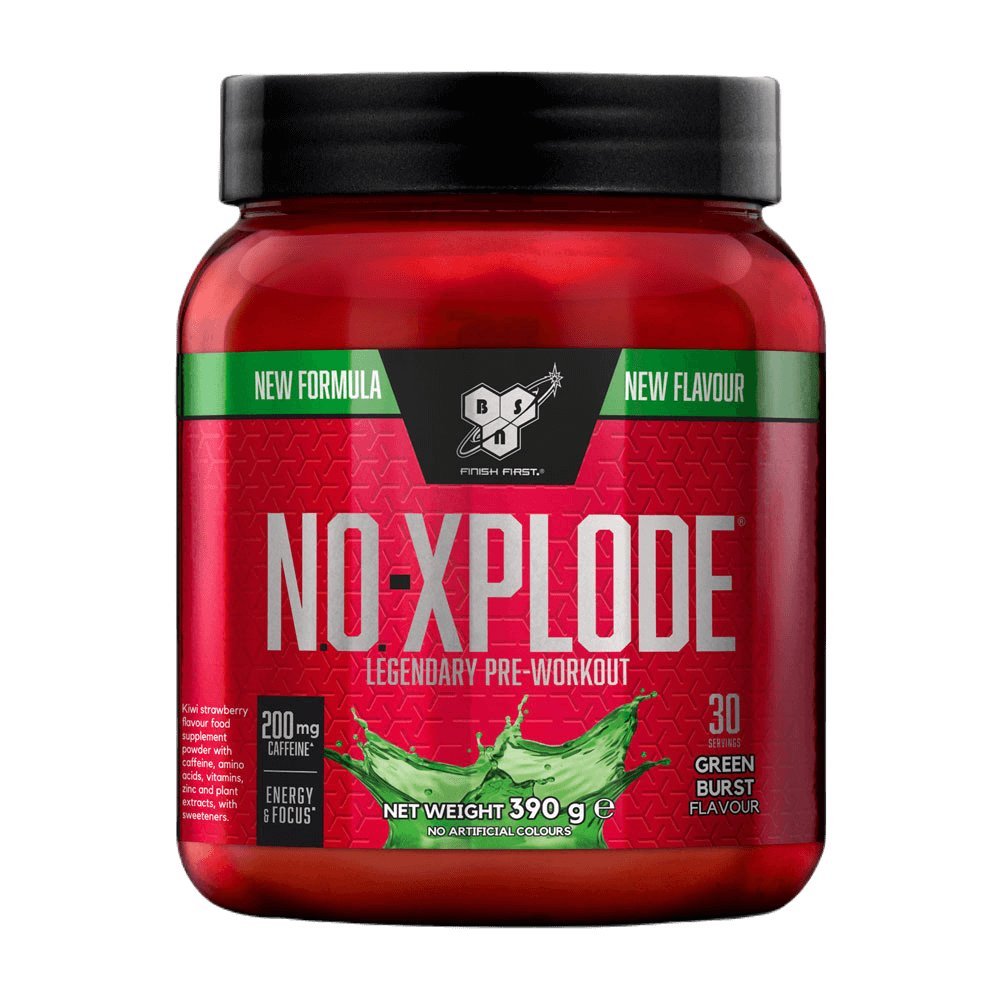 N.O.-Xplode Legendary Pre-Workout 390g (BSN) - Green Burst