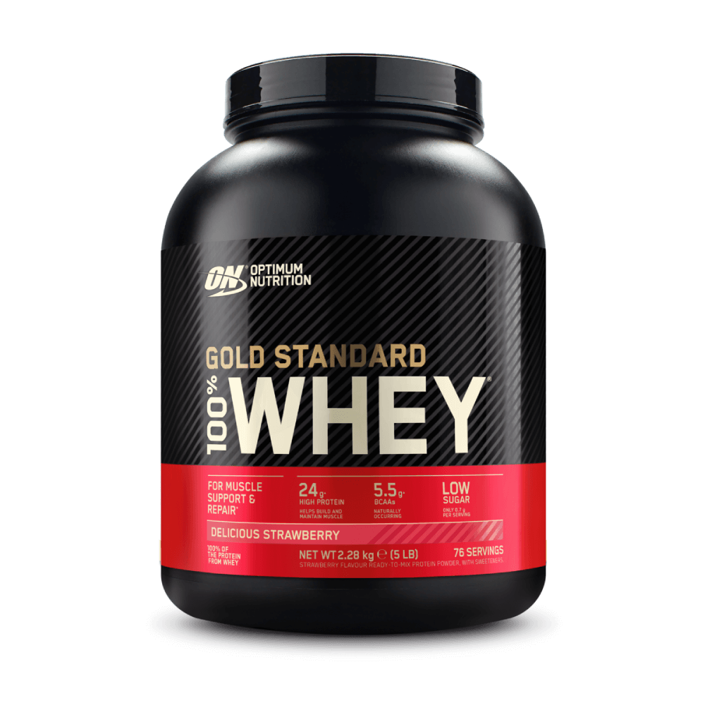100% Whey Gold Standard 2270g (Optimum Nutrition) Delicious Strawberry