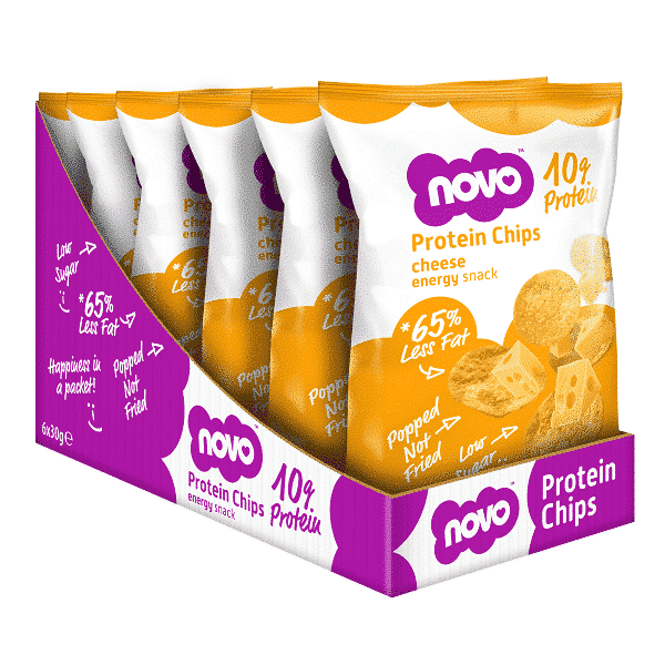 Protein Chips 6x30g (Novo Nutrition) Cheese
