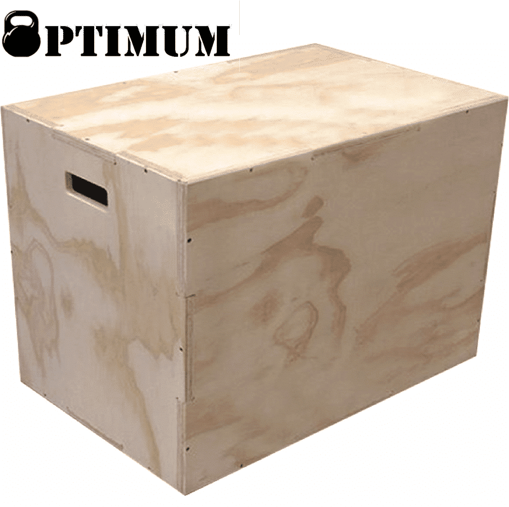 PLYOMETRIC BOX WOOD 70X60X50CM OPTIMUM