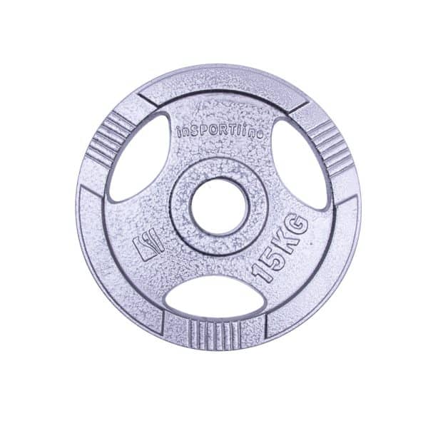 ΟΛΥΜΠΙΑΚΟΣ ΔΙΣΚΟΣ 15kg  ΜΑΝΤΕΜΙ inSPORTline (Φ50) - Image 3