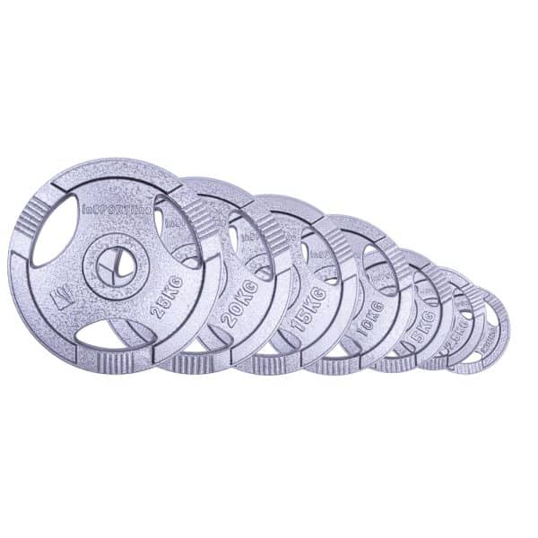 ΟΛΥΜΠΙΑΚΟΣ ΔΙΣΚΟΣ 20kg ΜΑΝΤΕΜΙ inSPORTline (Φ50) - Image 2