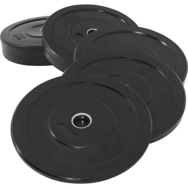 RUBBER BUMPER PLATE 10kg OPTIMUM - Image 6