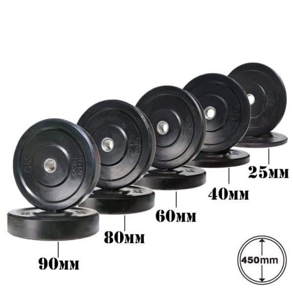 RUBBER BUMPER PLATE 5kg OPTIMUM - Image 9