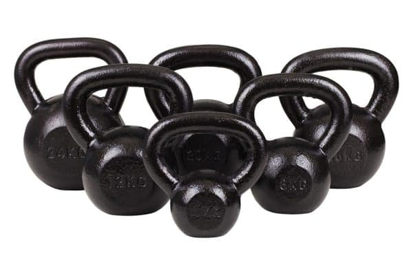 KETTLEBELL 6KG BLACK MAT OPTIMUM - Image 2