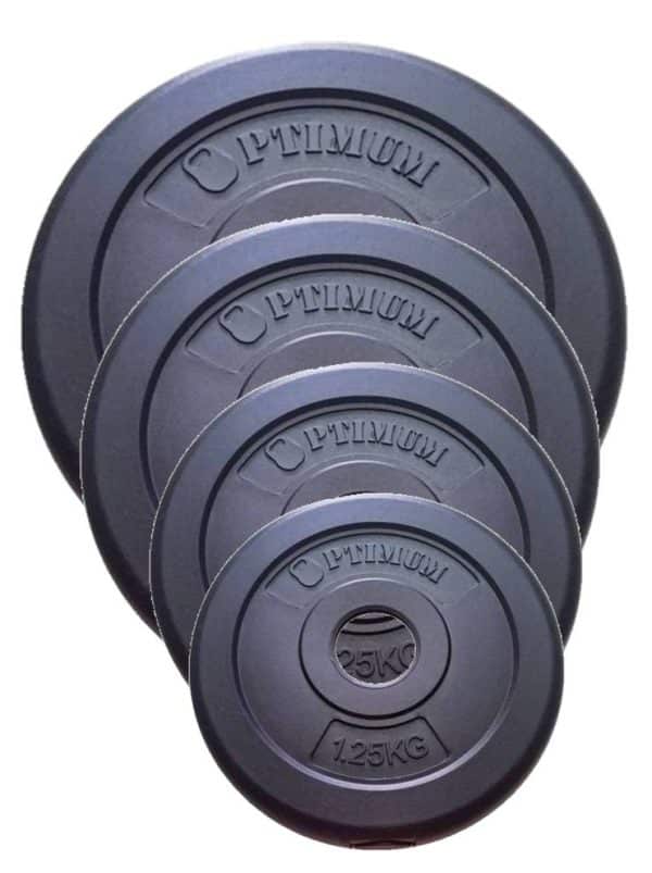 ΔΙΣΚΟΣ 10KG ΠΛΑΣΤΙΚΟΠΟΙΗΜΕΝΟΣ (Φ28) OPTIMUM - Image 3