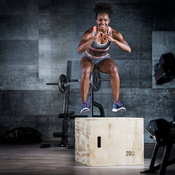 PLYOMETRIC BOX WOOD 70X60X50CM OPTIMUM - Image 9