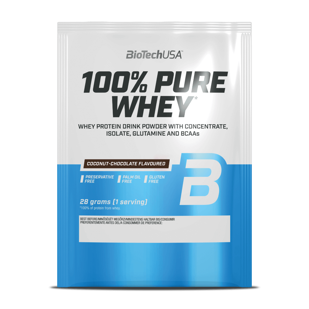 100% Pure Whey 28g (BiotechUSA) Chocolate Coconut