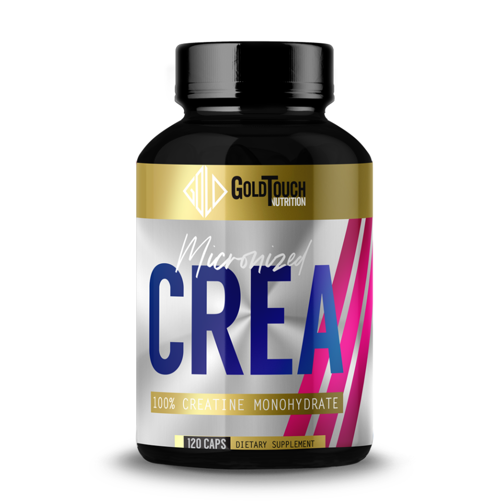 Creatine Monohydrate Micronized Crea 120caps (GoldTouch Nutrition)