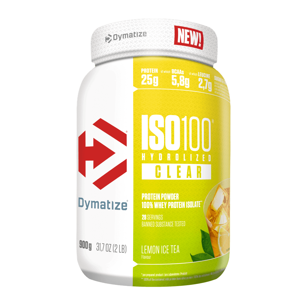 Iso 100 Hydrolyzed Clear 900g (Dymatize) Lemon Ice Tea