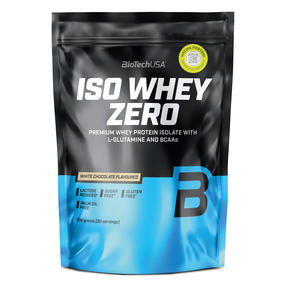 Iso Whey Zero 500g (BiotechUSA) White chocolate