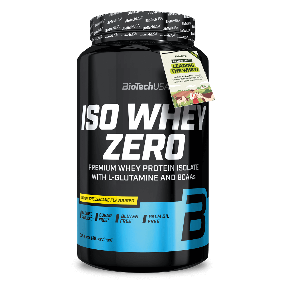 Iso Whey Zero 908g (BiotechUSA) Lemon Cheesecake