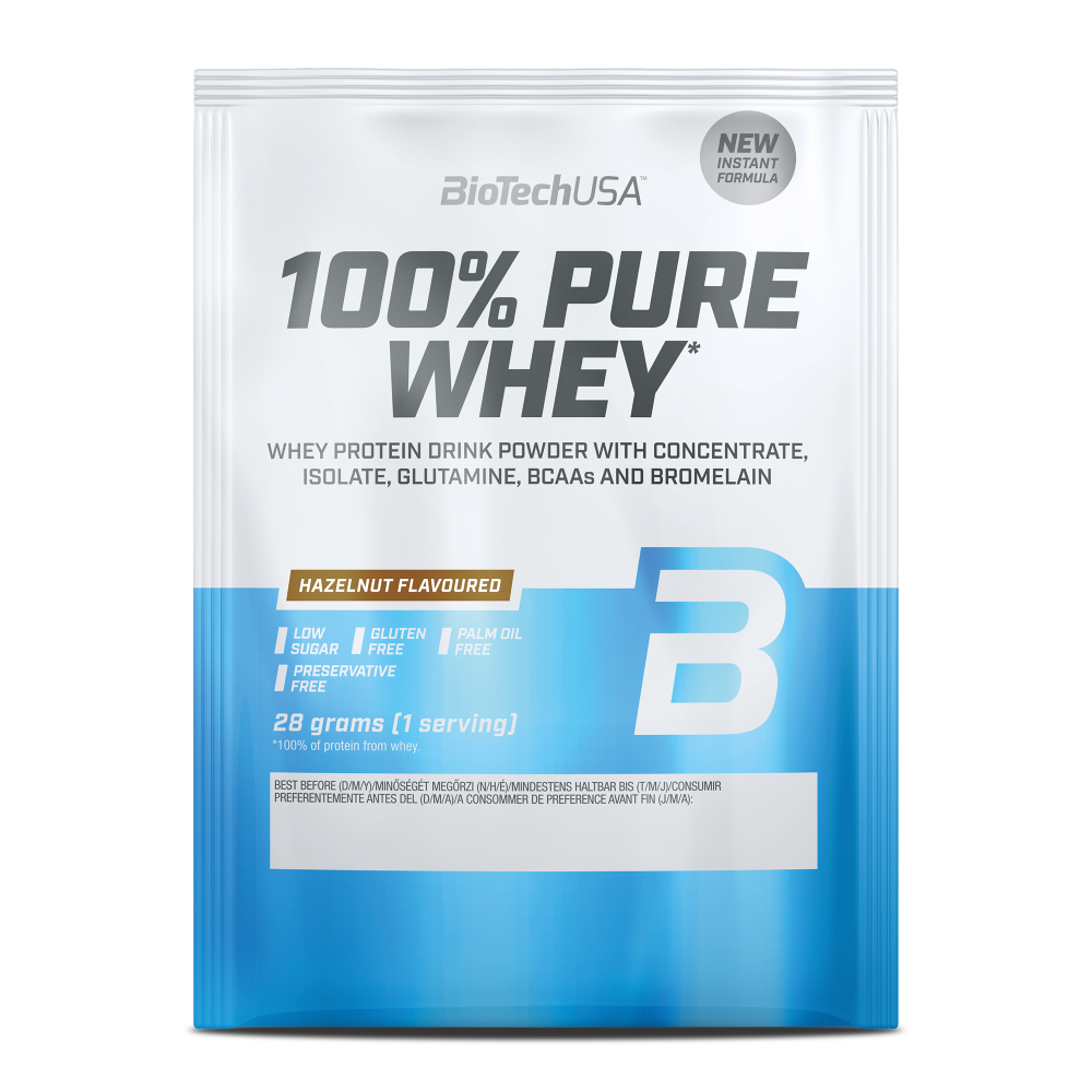 100% Pure Whey 28g (BiotechUSA) Hazelnut