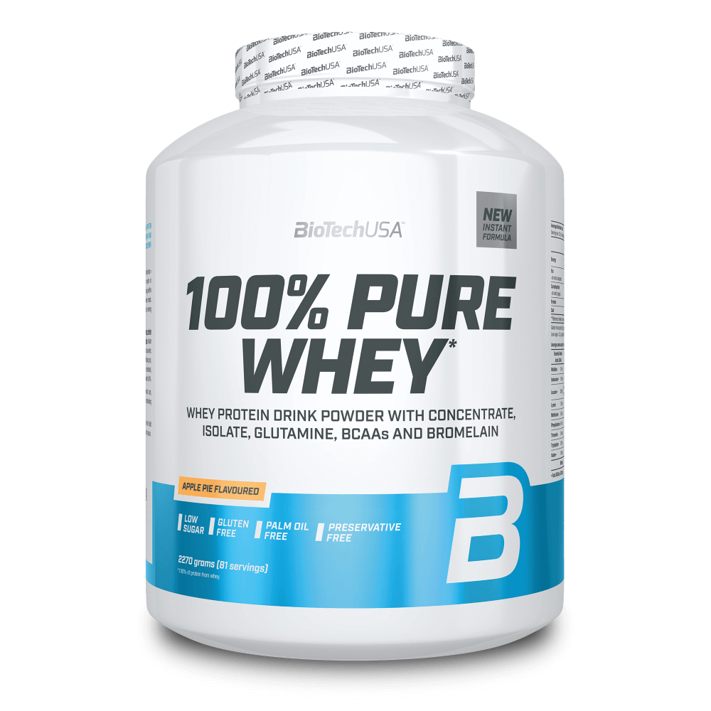 100% Pure Whey 2270g (BiotechUSA) Apple Pie