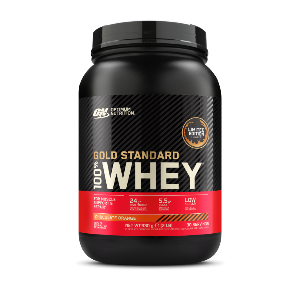 100% Whey Gold Standard 908g (Optimum Nutrition) Chocolate Orange