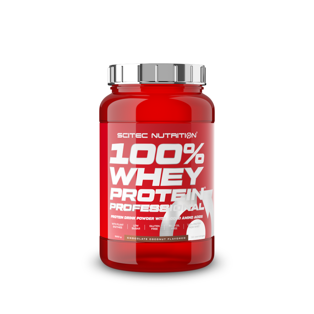 100% Whey Protein Professional 920g (Scitec Nutrition) Chocolate Coconut