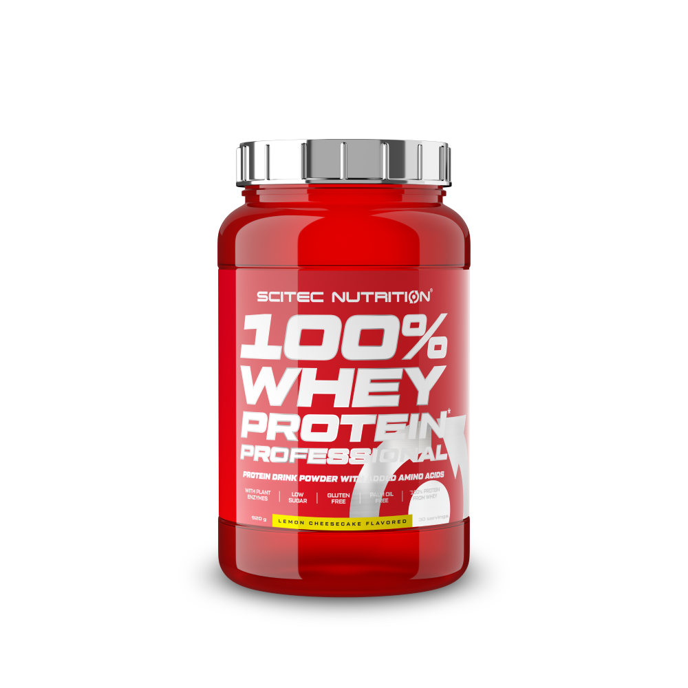 100% Whey Protein Professional 920g (Scitec Nutrition) Lemon Cheesecake