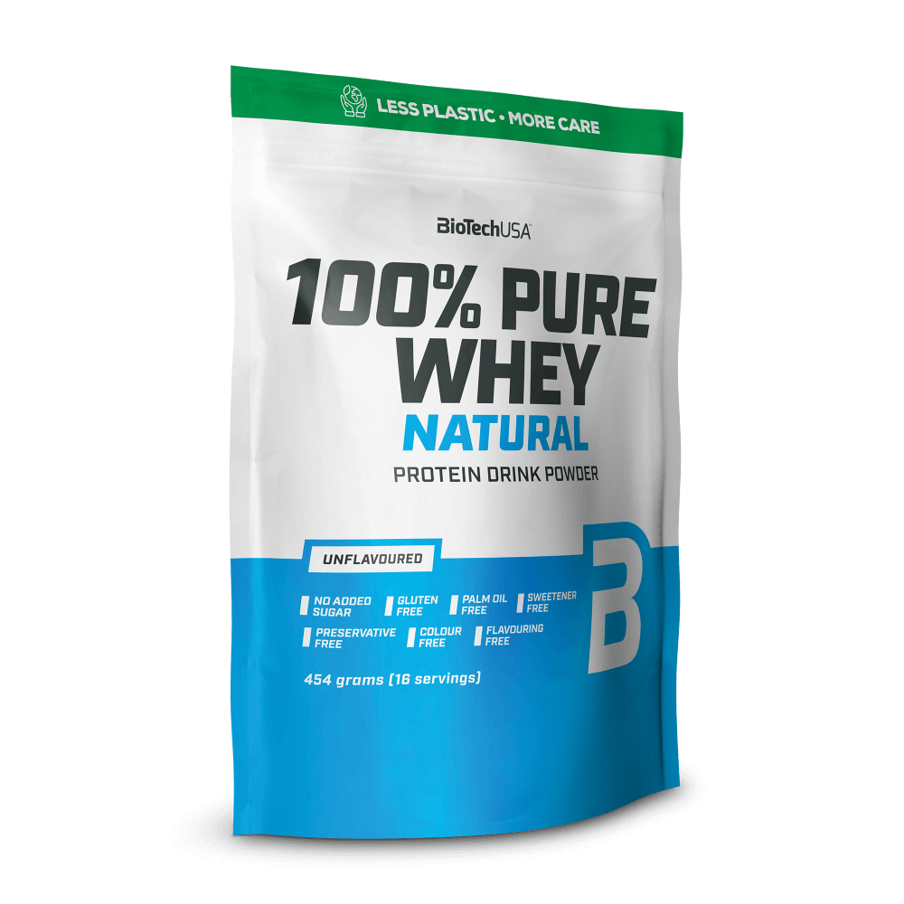 100% Pure Whey 454g (BiotechUSA) Unflavoured