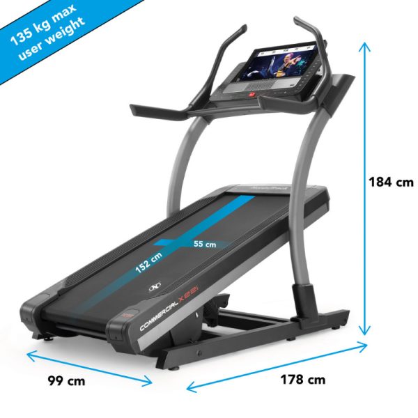 Διάδρομος γυμναστικής Commercial X22i NordicTrack - Image 11