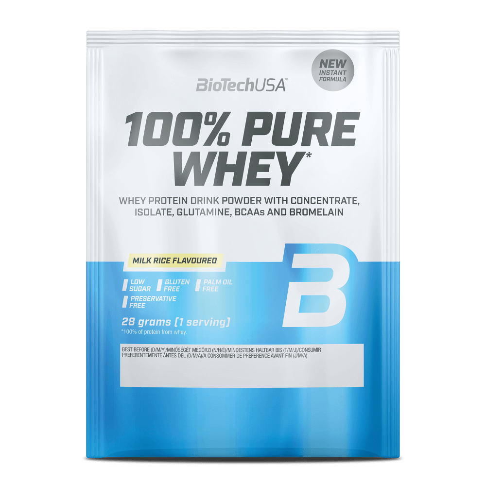 100% Pure Whey 28g (BiotechUSA) Milk Rice