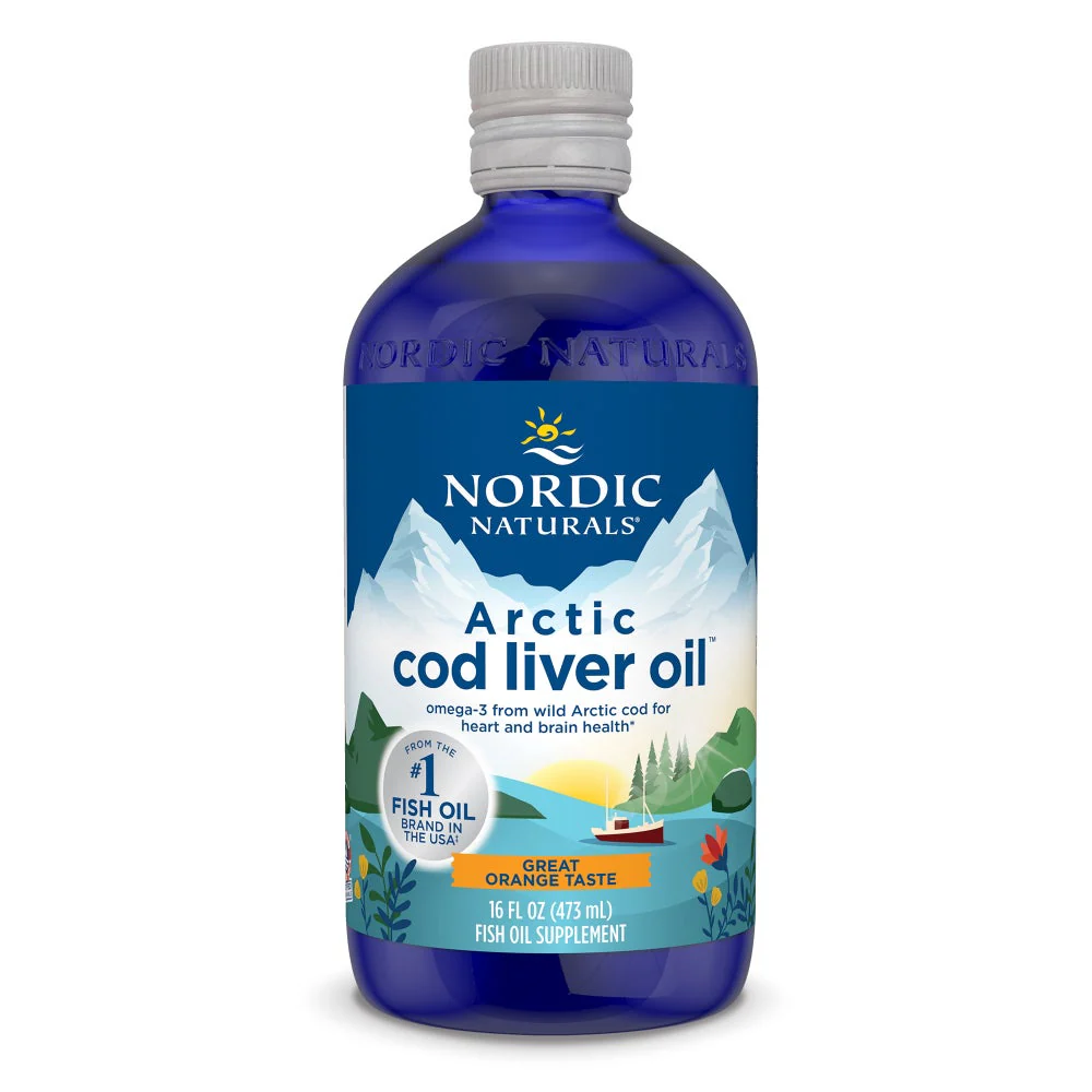 Arctic Cod Liver Oil 473ml (Nordic Naturals)