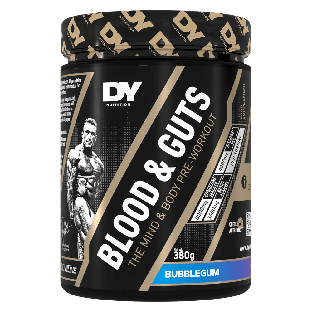 Blood & Guts Pre Workout 380g (DY Nutrition) Bubblegum