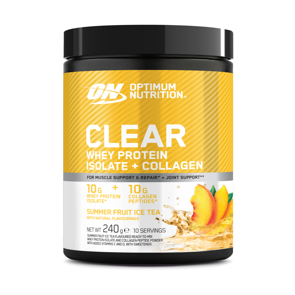 Clear Whey Protein Isolate + Collagen 240g (Optimum Nutrition)