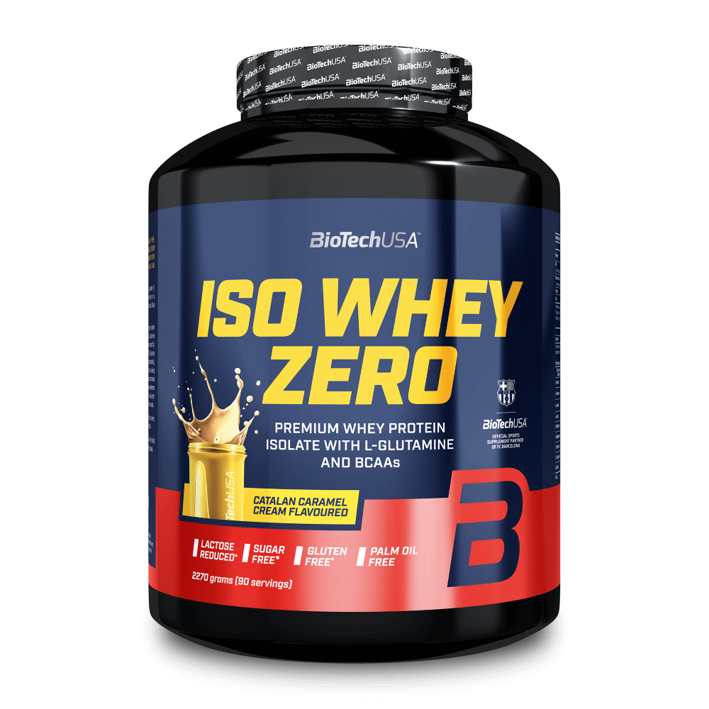 Iso Whey Zero 2270g (BiotechUSA) Catalan Caramel Cream