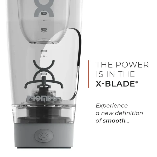 PRO Plastic Electric Shaker Cool Gray 600ml (PROMiXX) - Image 5