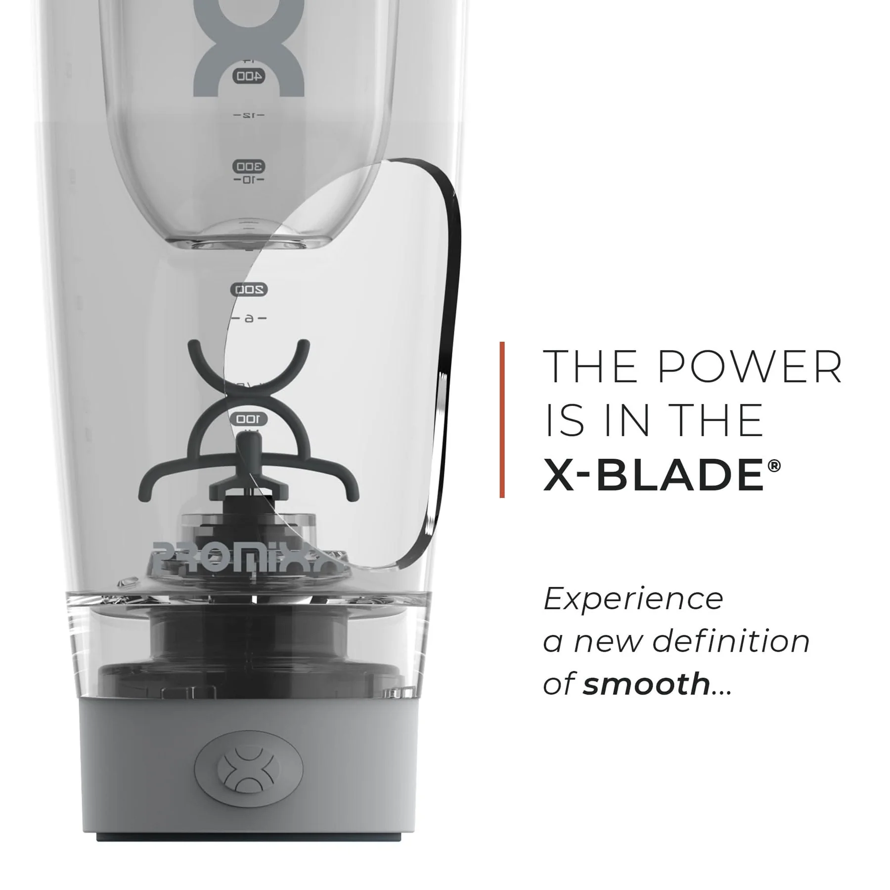 PRO Plastic Electric Shaker Graphite Gray 600ml (PROMiXX) - Image 5