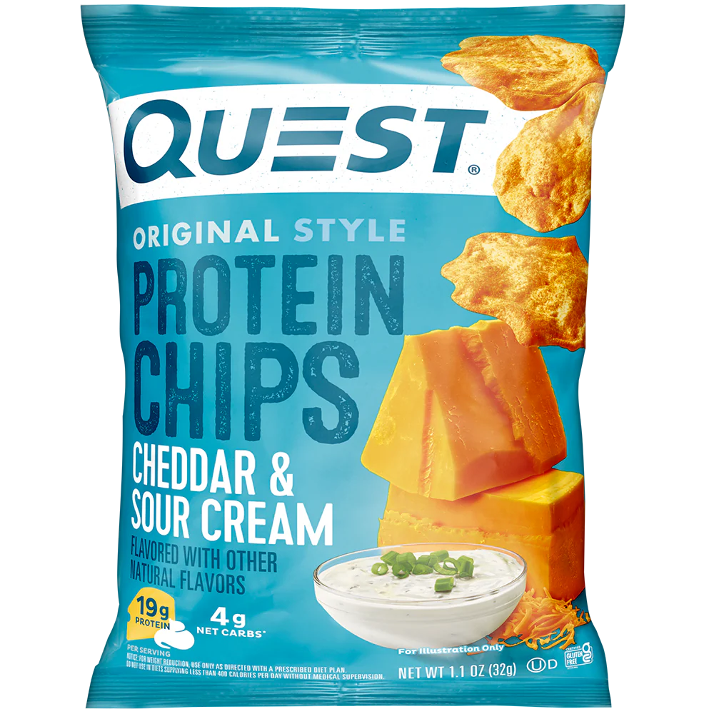 Protein Chips 32g (Quest Nutrition) BBE. 03/12/25