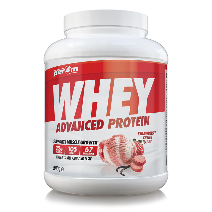 Advanced Whey Protein 2010g (PER4M Nutrition) Strawberry Creme