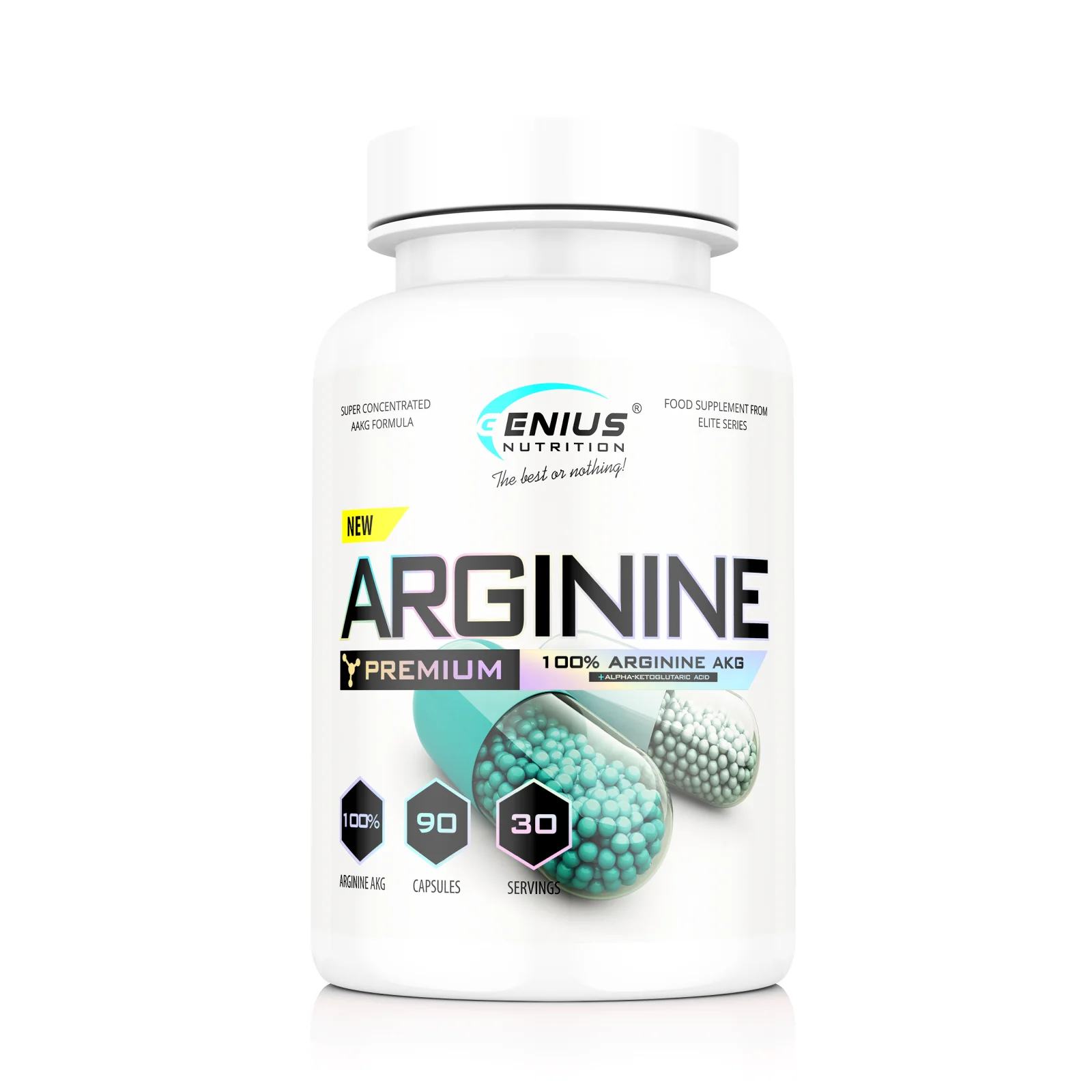 Arginine AKG 90caps (Genius Nutrition)