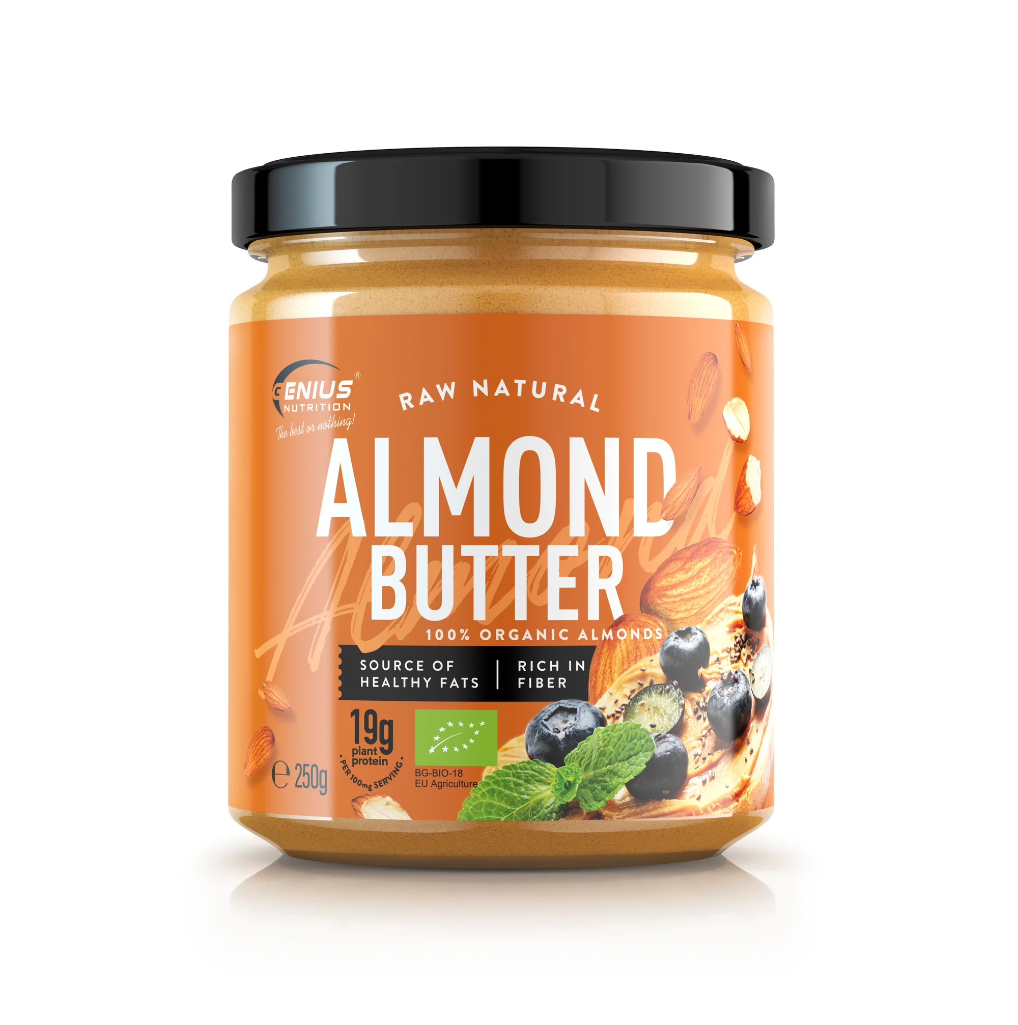 BIO Almond Butter 250g (Genius Nutrition)