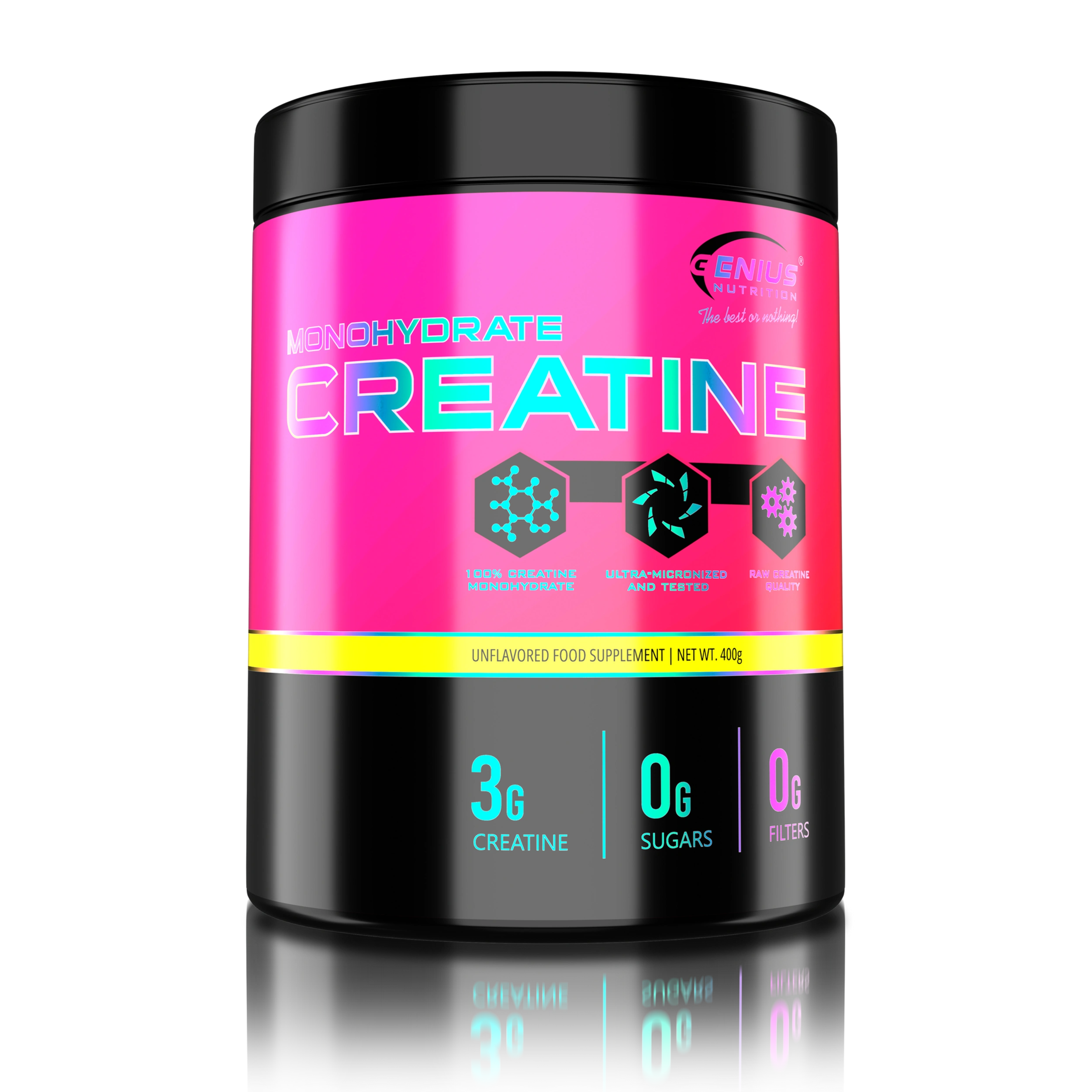 Creatine Monohydrate 400g (Genius Nutrition)