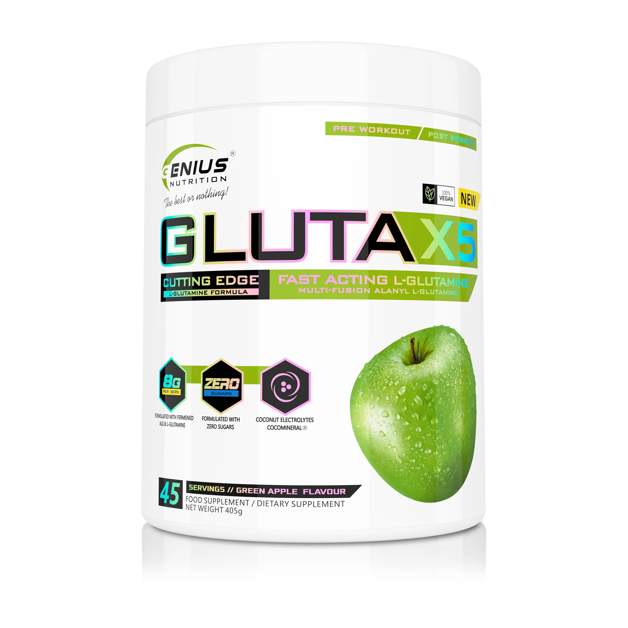 GLUTA-X5 405g (Genius Nutrition)