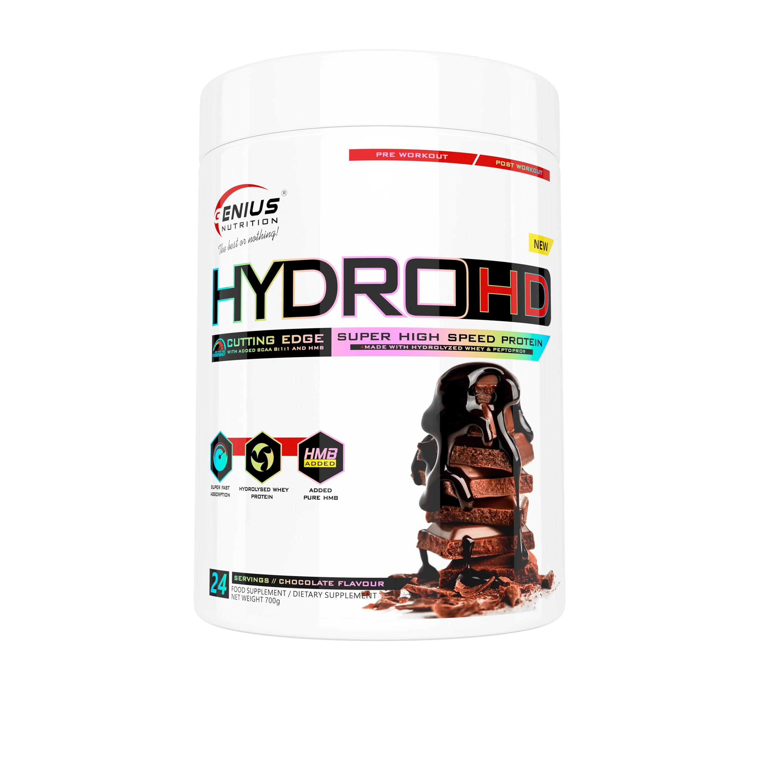 HYDRO-HD 700g (Genius Nutrition)