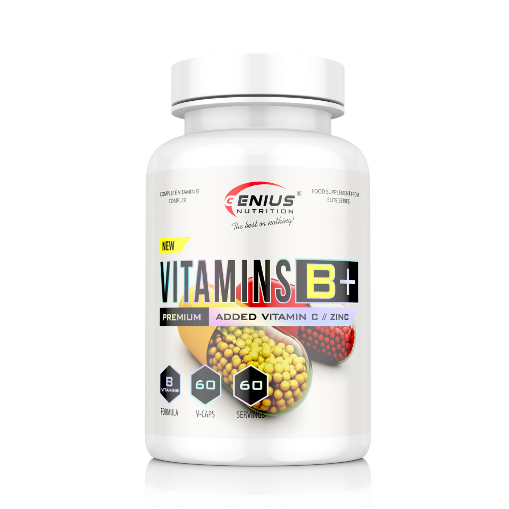 Vitamins B+ 60caps (Genius Nutrition)