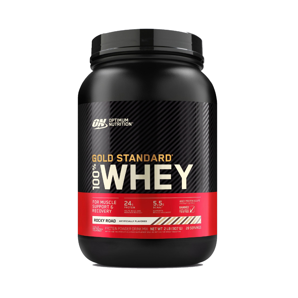 100% Whey Gold Standard 908g (Optimum Nutrition) Rocky Road