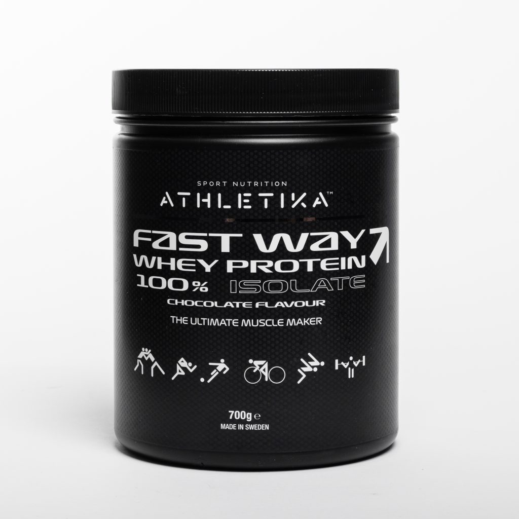Fast Way Whey Protein 100% Isolate 700g (Athletika) Chocolate