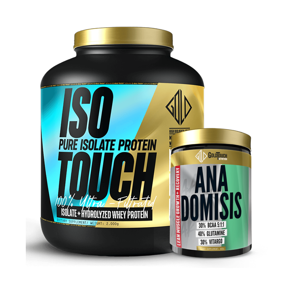 Premium Iso Touch 86% Isolate Protein 2000g + Anadomisis 400g (GoldTouch Nutrition)