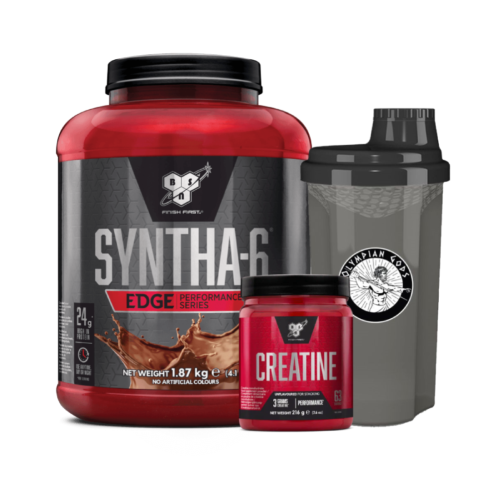 Syntha-6 Edge 1870g + DNA Creatine 216g (BSN) + Shaker 700ml (Olympian Gods)