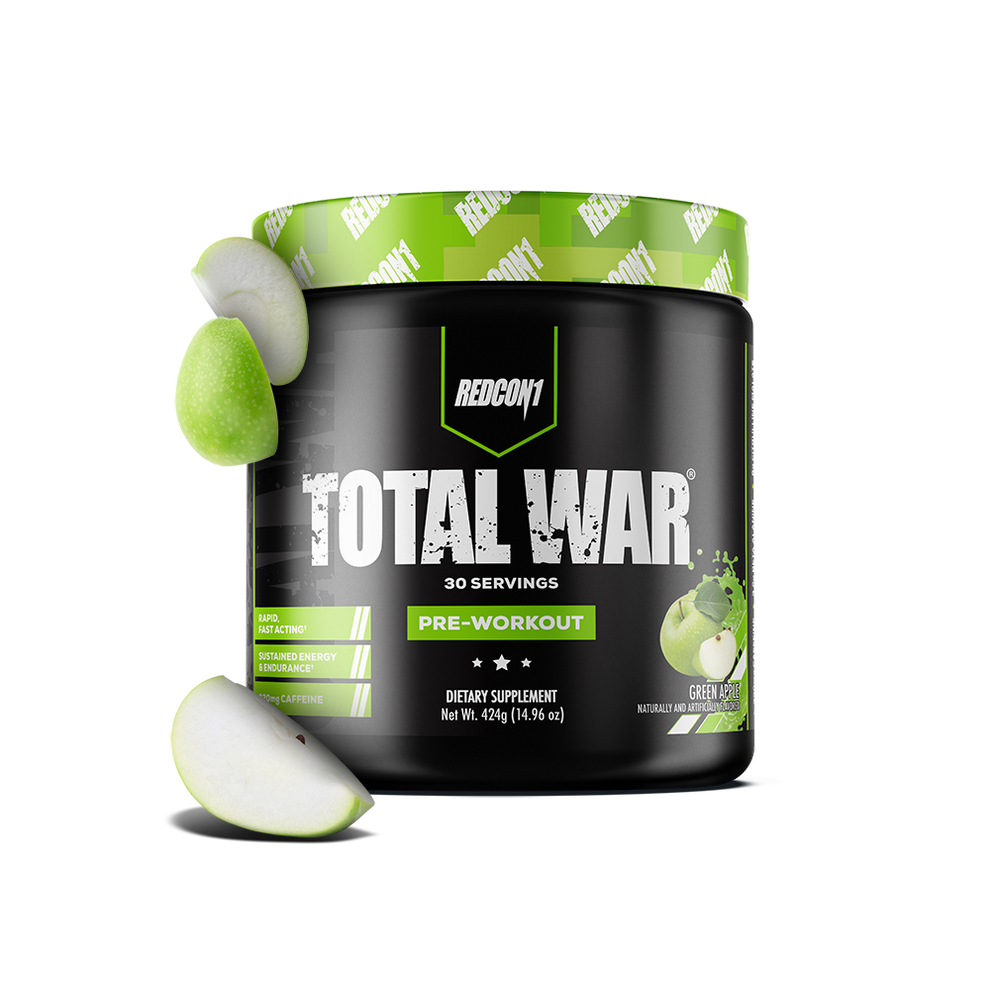 Total War Pre-Workout 441g (REDCON1) Green apple